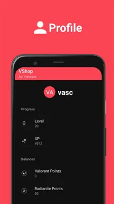 VShop for Valorant android App screenshot 0